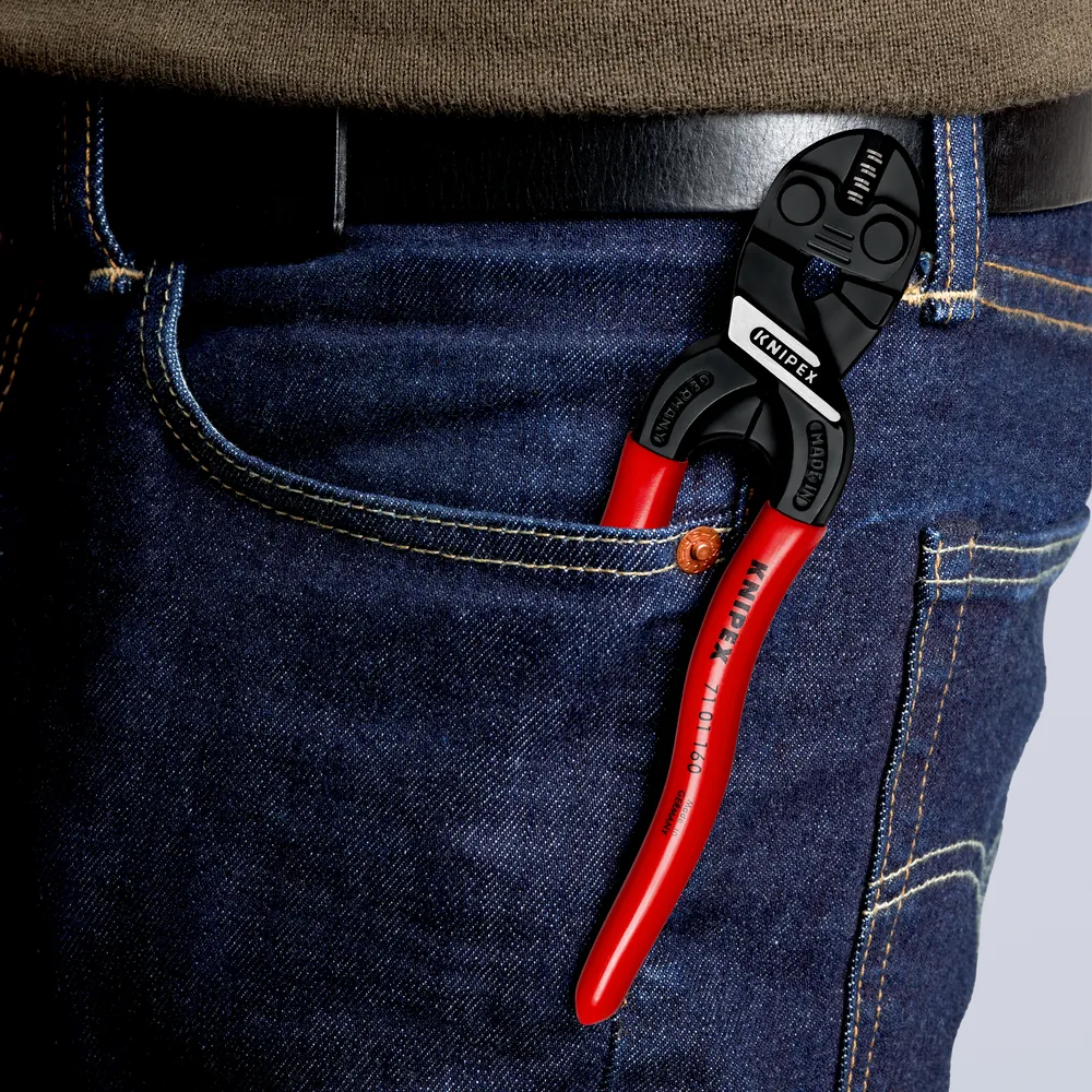 KNIPEX Kompakt-Bolzenschneider CoBolt® 71 01 160 schw.atramt. kstüberz. 160mm Produktbild img4 L