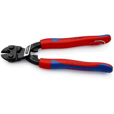 Produktbild von KNIPEX® - Kompakt-Bolzenschn. CoBolt® 71 02 200 T schw.atramt. MK mit Öse 200mm