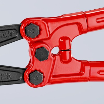 Produktbild von KNIPEX® - Bolzenschneider 71 72 460 grau atramentiert Mehrkomponenten 460mm