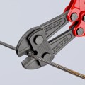 Produktbild von KNIPEX® - Bolzenschneider 71 72 760 grau atramentiert Mehrkomponenten 760mm