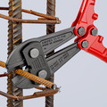 Produktbild von KNIPEX® - Bolzenschneider 71 72 910 grau atramentiert Mehrkomponenten 910mm
