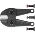 KNIPEX Ersatzmesserkopf 71 79 610 mit Schrauben für Bolzenschneider 71 72 610 Produktbild img1 S