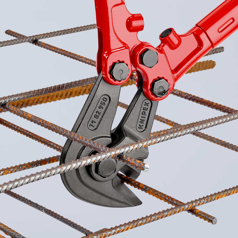 KNIPEX® Mattenschneider 71 82 950 grau atramentiert Mehrkomponenten 950mm Produktbild img4 L