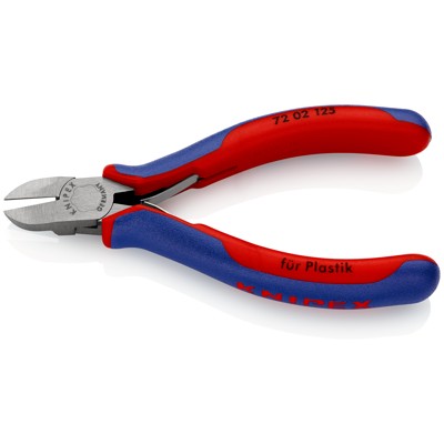 Produktbild von KNIPEX® - Seitenschneider 72 02 125 poliert Mehrkomponenten 125mm