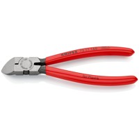 Produktbild von KNIPEX® - Seitenschneider 72 11 160 poliert kunststoffüberzogen 45° 160mm