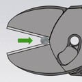 Produktbild von KNIPEX® - Seitenschneider TwinForce® 73 72 180 poliert Mehrkomponenten 180mm