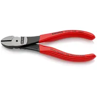 Produktbild von KNIPEX® - Kraft-Seitenschneider 74 01 140 poliert kunststoffüberzogen 140mm