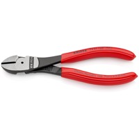 Produktbild von KNIPEX® - Kraft-Seitenschneider 74 01 160 poliert kunststoffüberzogen 160mm