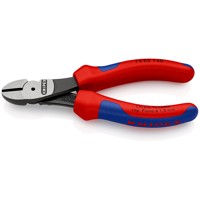 Produktbild von KNIPEX® - Kraft-Seitenschneider 74 02 140 poliert Mehrkomponenten 140mm