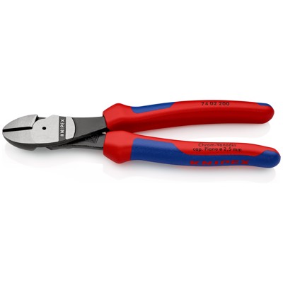 Produktbild von KNIPEX® - Kraft-Seitenschneider 74 02 200 poliert Mehrkomponenten 200mm