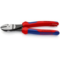 Produktbild von KNIPEX® - Kraft-Seitenschneider 74 02 200 T poliert Mehrkomponenten mit Öse 200