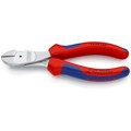 Produktbild von KNIPEX® - Kraft-Seitenschneider 74 05 160 verchromt Mehrkomponenten 160mm