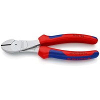 Produktbild von KNIPEX® - Kraft-Seitenschneider 74 05 180 verchromt Mehrkomponenten 180mm