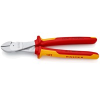 Produktbild von KNIPEX® - Kraft-Seitenschneider 74 06 250 verchromt Mehrkomp. VDE isoliert 250m