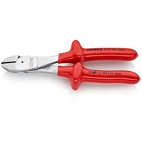 Produktbild von KNIPEX® - Kraft-Seitenschneider 74 07 200 verchromt tauchisoliert 200mm