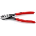 Produktbild von KNIPEX® - Kraft-Seitenschneider 74 21 200 poliert kunststoffüberzogen 12° 200mm