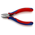 KNIPEX Seitenschneider 76 12 125 poliert Mehrkomponenten mit Feder 125mm Produktbild img2 S