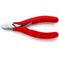 Produktbild von KNIPEX® - Elektronik-Seitenschneider 77 01 115 spiegelpoliert kstüberz. 115mm