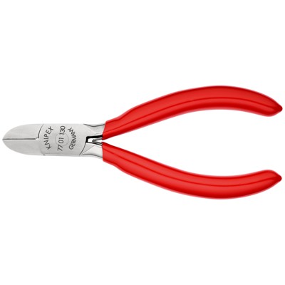 Produktbild von KNIPEX® - Elektronik-Seitenschneider 77 01 130 EAN spiegelpoliert kstüberz. 130