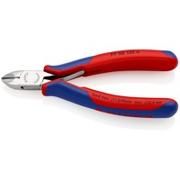 Produktbild von KNIPEX® - Elektronik-Seitenschneider 77 02 120 H spiegelpoliert Mehrkomp. 120mm