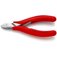 Produktbild von KNIPEX® - Elektronik-Seitenschneider 77 11 115 spiegelpoliert kstüberz. 115mm