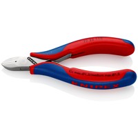 Produktbild von KNIPEX® - Elektronik-Seitenschneider 77 22 115 spiegelp. Mehrkomponenten 115mm