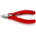 Produktbild von KNIPEX® - Elektronik-Seitenschneider 77 41 115 spiegelp. kunststoffüberzogen 11