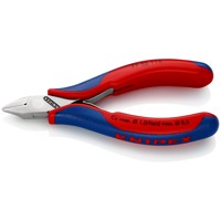 Produktbild von KNIPEX® - Elektronik-Seitenschneider 77 52 115 spiegelp. Mehrkomponenten 115mm