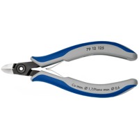 Produktbild von KNIPEX® - Präzisions-Elektronik-Seitenschneider 79 12 125 poliert Mehrkomp. 125