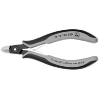 Produktbild von KNIPEX® - Präzisions-Elektronik-Seitenschneider 79 12 125 ESD pol. Mehrkomp. 12