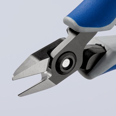 Produktbild von KNIPEX® - Präzisions-Elektronik-Seitenschneider 79 62 125 poliert Mehrkomp. 125