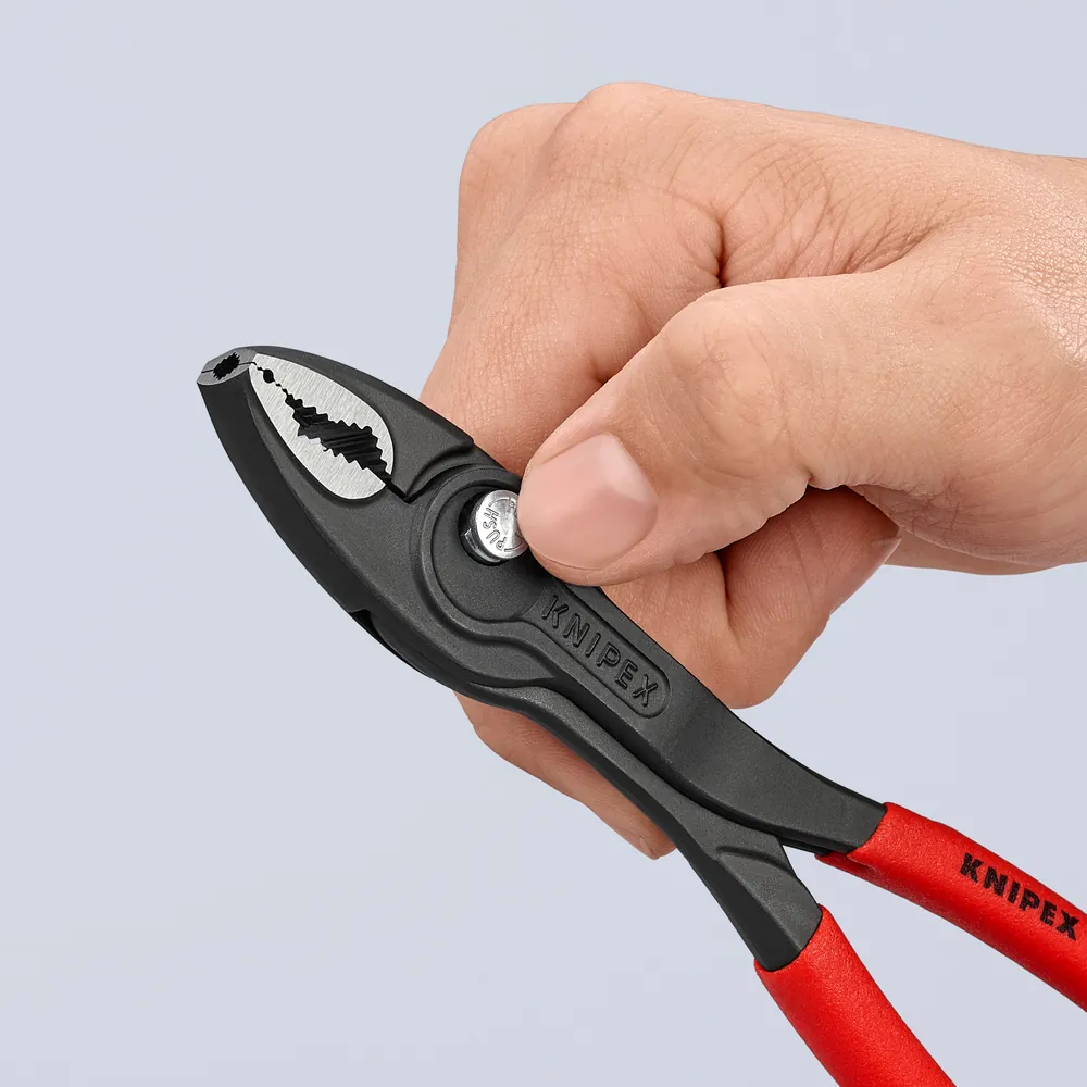 KNIPEX Frontgreifzange 82 01 200 200mm Kunststoffgriffe Produktbild img9 L