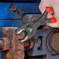 KNIPEX Frontgreifzange 82 01 200 200mm Kunststoffgriffe Produktbild img14 S