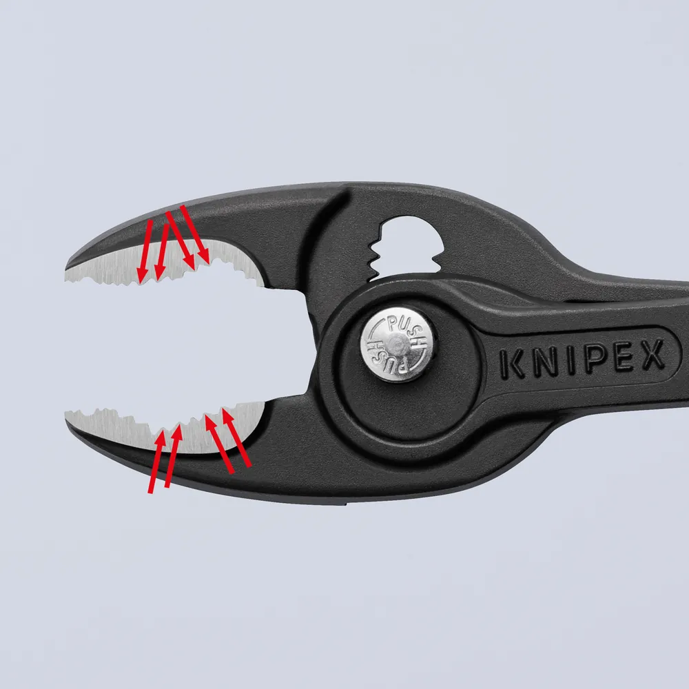KNIPEX Frontgreifzange 82 01 200 200mm Kunststoffgriffe Produktbild img3 L