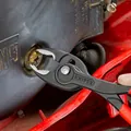 KNIPEX Frontgreifzange 82 01 200 200mm Kunststoffgriffe Produktbild img6 S