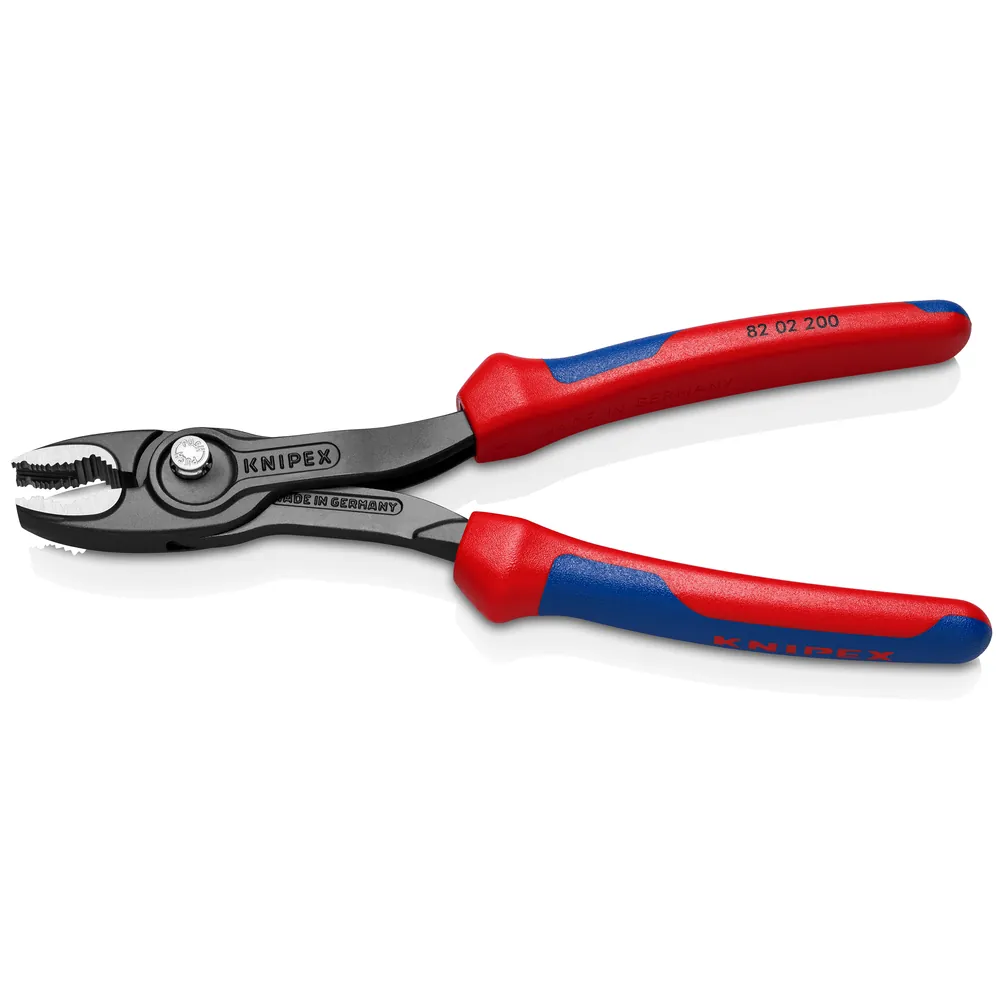 KNIPEX Frontgreifzange 82 02 200 200mm 2K-Kunststoffgriffe Produktbild img2 L