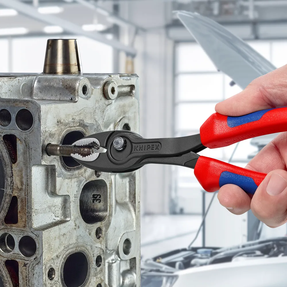 KNIPEX Frontgreifzange 82 02 200 200mm 2K-Kunststoffgriffe Produktbild img5 L