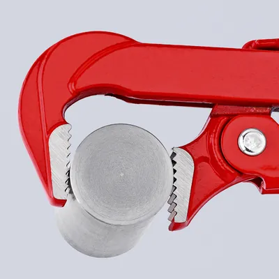Produktbild von KNIPEX® - Rohrzange 83 10 040 DIN 5234 Form A schwedisch abgewinkelt 130mm 5.1/