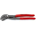 KNIPEX Federbandschellenzange mit rutschhemmendem Kunststoff überzogen grau atramentiert Produktbild