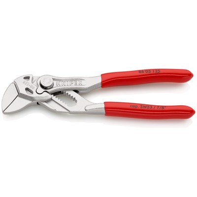 Produktbild von KNIPEX® - Zangenschlüssel 86 03 125 verchromt kunststoffüberzogen 125mm