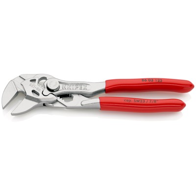 Produktbild von KNIPEX® - Zangenschlüssel 86 03 125 verchromt kunststoffüberzogen 125mm