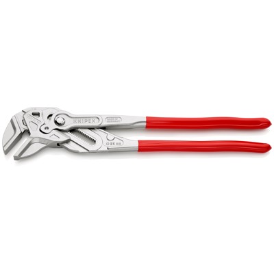 Produktbild von KNIPEX® - Zangenschlüssel 86 03 400 verchromt kunststoffüberzogen 400mm