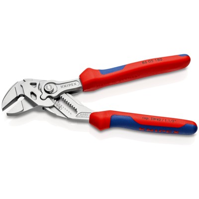 Produktbild von KNIPEX® - Zangenschlüssel 86 05 180 verchromt Mehrkomponenten 180mm