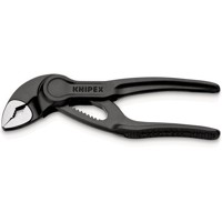 Produktbild von KNIPEX® - 87 00 100 Cobra® XS aufgeprägte, raue Oberfläche grau atramentiert 10