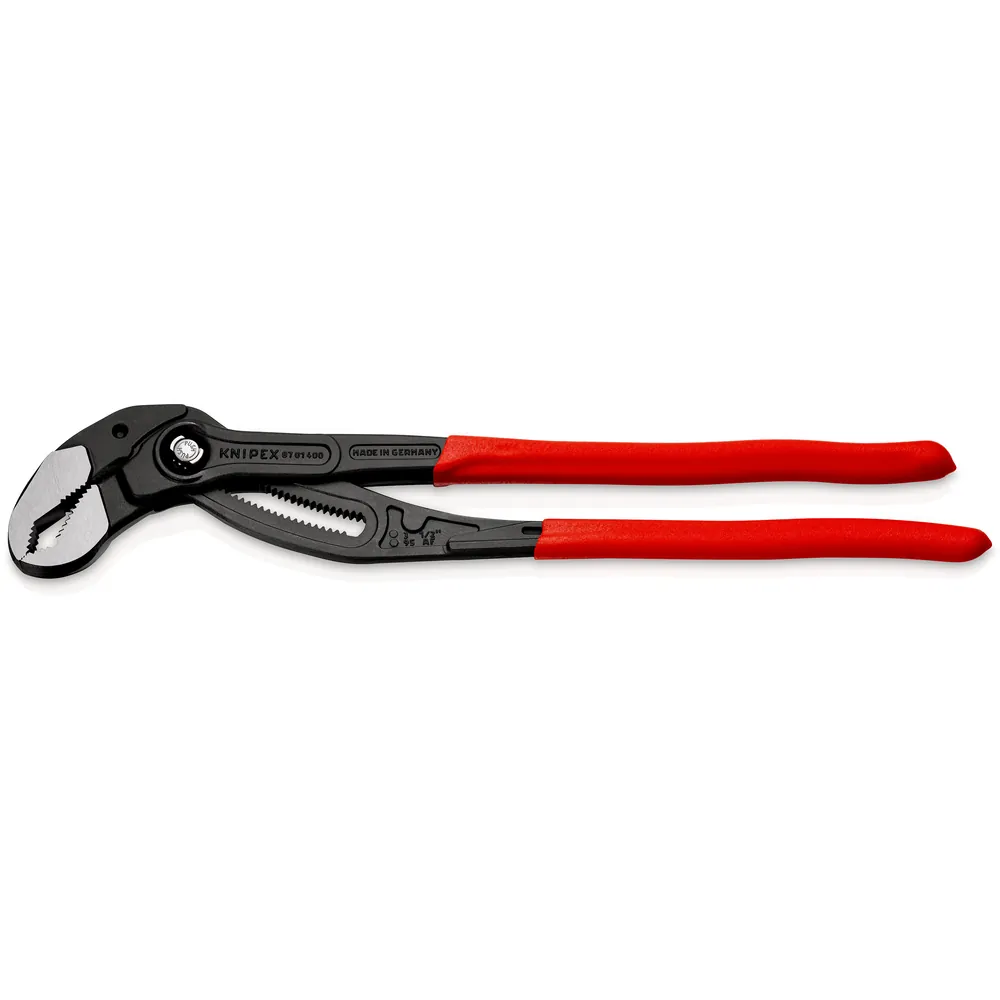 KNIPEX Wasserpumpenzange Cobra® 87 01 400 poliert kunststoffüberzogen 400mm Produktbild img1 L