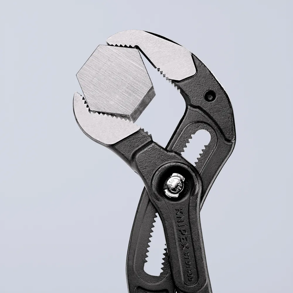 KNIPEX Wasserpumpenzange Cobra® 87 01 400 poliert kunststoffüberzogen 400mm Produktbild img4 L