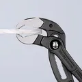 KNIPEX Wasserpumpenzange Cobra® 87 01 400 poliert kunststoffüberzogen 400mm Produktbild img7 S