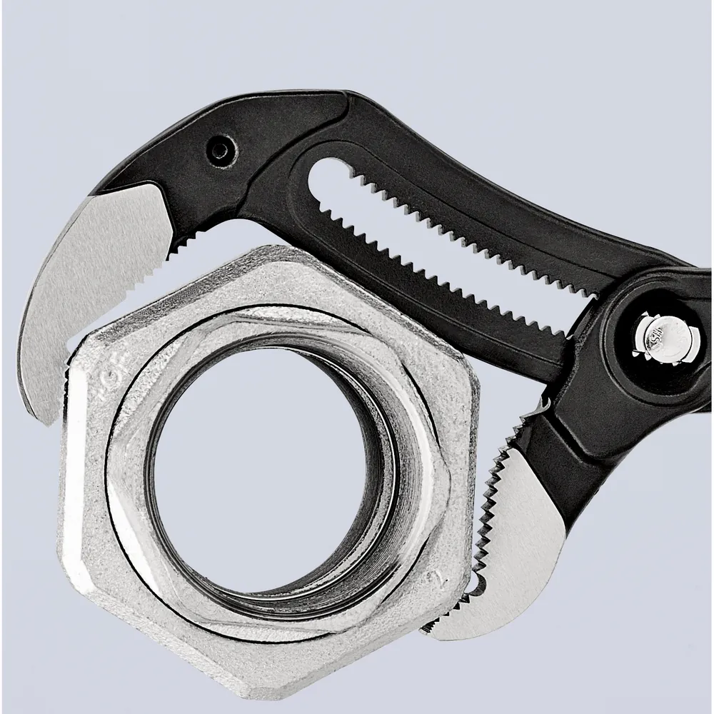 KNIPEX Wasserpumpenzange Cobra® 87 01 400 poliert kunststoffüberzogen 400mm Produktbild img8 L