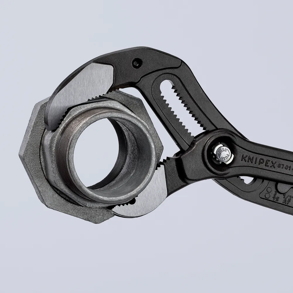 KNIPEX Wasserpumpenzange Cobra® 87 01 400 poliert kunststoffüberzogen 400mm Produktbild img11 L