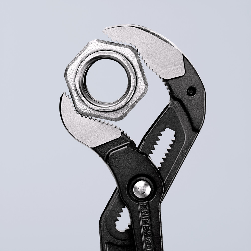 KNIPEX® Wasserpumpenzange Cobra® 87 01 560 poliert kunststoffüberzogen 560mm Produktbild img3 L